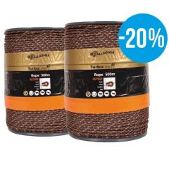 Gallagher Turboline cord schrikdraad, duopack (terra, 2x500 meter)