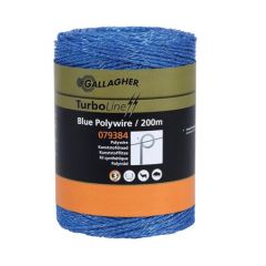 Kunstofdraad blauw 200m