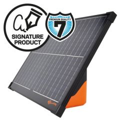 Gallagher S400 solar schrikdraadapparaat incl. 2 batterijen (2x 12 V - 7,2 Ah)