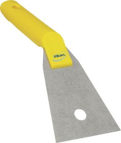 Handschraper Vikan RVS 40506 geel 24 cm