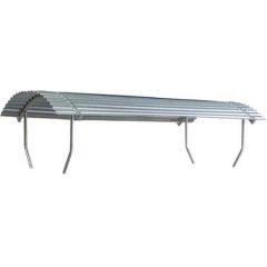 Dak voor dubbele hooiruif