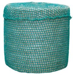 Voerbesparend net  d= 1,60 maaswijdte 4,50 cm incl. elastisch spanband en karabijnhaak