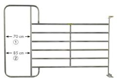 Paneel-6 met frame 3,05 m, h=2,10 m, vz