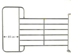 Paneelhek met frame XL, 3,05 x 2,10 mtr.