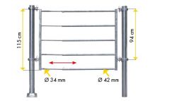 Basisdeel, licht 1,60 m (2/3)