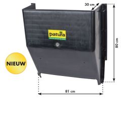 Kunststof-Hooispender voor paarde 200 l