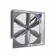 Stalventilator 1,4 mtr 380v, 1 pk/0,75kw met 6 bladen