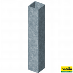 Mounting sleeve for square post 40 mm length: 30 cm, 50 x 50 mm (exterior)