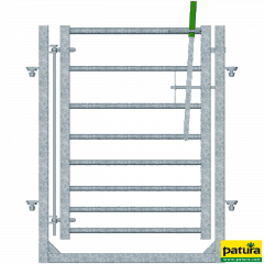 Gate in frame l = 0.85 m, h = 1.00 m