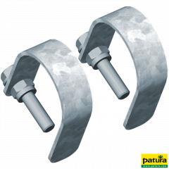 Universal bracket for hay rack for hanging onto tubes until d = 60 mm (qty 2)