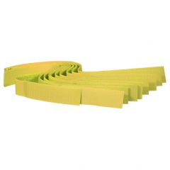 Koeherkenningsbandjes Velcro geel