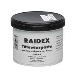 Tatoeëerpasta Raidex zwart 600 gr
