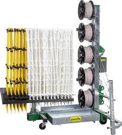 Weideafrasteringsmachine Tornado Master afrasteringen tot 5 rijen