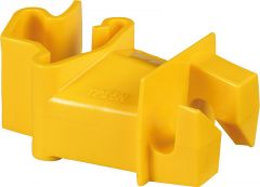 Standaard-isolator, T-paal, geel 25st.