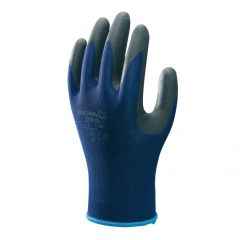 Handschoen SHOWA 380 Foam Grip Pro zwart/blauw mt L