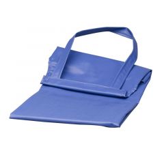 Melkschort blauw rubber