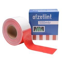 Afzetlint rood-wit 500 meter