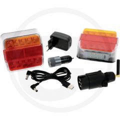 Draadloze magnetische lichtset 12 Volt / 24 Volt