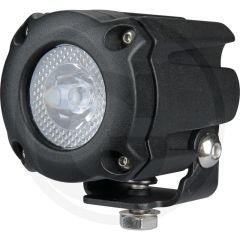 Werklamp led, 18W, 1.440 lm, rond, 10-30V, Ø 89 mm, breedstraler, 6 leds