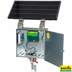 P4500 with Safety Box XL, Solar Panel 110 W, super glass mat battery 100 Ah, earth stake + stabilisation foot