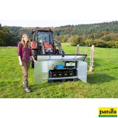 P8000 with Safety Box XXL, Solar Panel 480 W + 4x super glass mat battery 200 Ah