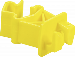Standaard isolator voor T-palen, geel (25 stuk/pak)