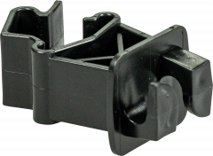 Standaard isolator voor T-palen, zwart (doos met 500 stuk)