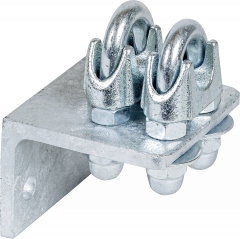 Wandhouder flexibel halstouw incl. touwklem