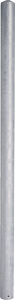 Paal Ø 76mm, 1,95 mtr, gegalvaniseerd