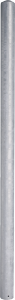 Paal d=76 x3,6 mm, L= 1,65 m, vz met antitwist