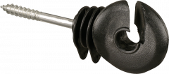 Ringisolator met doorlopende steun houtschroefdraad (Emmer met 150 stuk, incl.inschroefhulp)