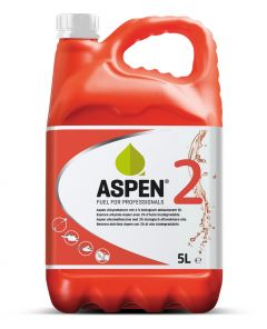 Aspen 2 oranje benzinemix tweetakt alkylaatbrandstof