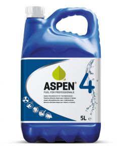 Aspen 4 Alkylaatbenzine 4-Takt 5L | Schone Benzine voor Machines