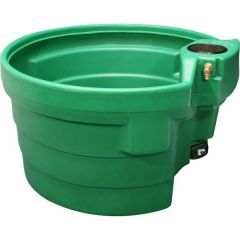 Weidedrinkbak / waterbak groen 400 ltr rond