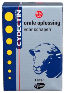 Cydectin 0,1% w/v orale oplossing REG NL URA