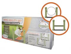 Dog Agility set (indoor en outdoor)