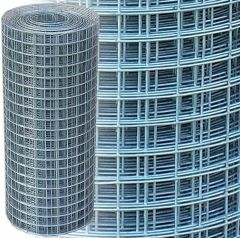 Dassengaas verzinkt 25x50 mm, hoogte 120cm, 25 mtr