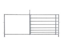 Universeel schapenhek met schuifpoort 2,46 x 1 mtr