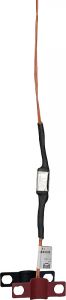 Ventielverwarming 24V, 5W met t hermostaat, kabel 3m
