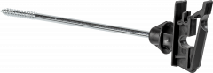 Schrikkoord- en lint isolator met lange schacht (10 stuk/pak)