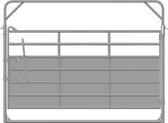 Paneelhek met draaipoort PLUS, 3,18 x 2,45 mtr