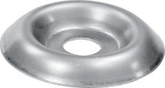 Verdiepte o-ringen voor roosterankers buiten diameter 60 mm binnen diameter M14