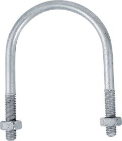 Beugelschroef 76 mm - M10 2 2/2 - M10 - incl. moeren