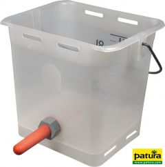 Speenemmer 13l, doorzichtig cpl. met speen semi- hard en balventiel
