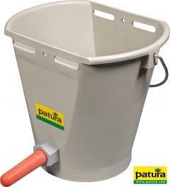 Speenemmer 9l, grijs cpl. met speen semi-hard en balventiel