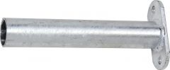 Inschuifdeel Compact enkelvoudig, vz (wandhouder voor buis 60,3 mm 2)