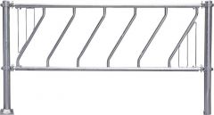 Diagonaal voerhek 3m/ 5 pl., vz