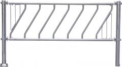 Diagonaal voerhek, jongvee, 3m/ 6 pl.