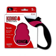 Kong Retractable Leash Terrain Pink Large 5m (50 kg)