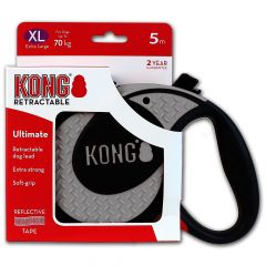 Kong Retractable Leash Ultimate Grey X-Large 5m (70 kg)